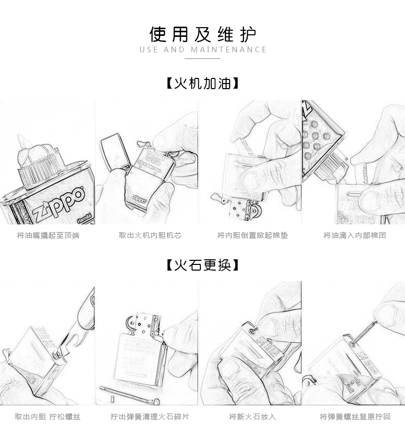 之宝(Zippo) 防风打火机 哈雷铁鹰贴章 拉丝镀铬 徽章 200HD.H231-京东