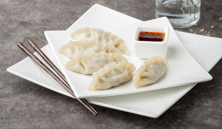 必品阁（bibigo）韩式泡菜王饺子 490g-京东