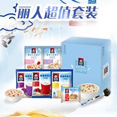 【京东超市】桂格燕麦营养谷物丽人套装502g多种口味快速冲饮...-京东