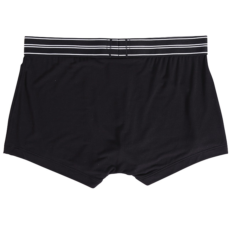 hugo boss 雨果博斯 男士黑色混纺平角内裤 50236770 001 black l