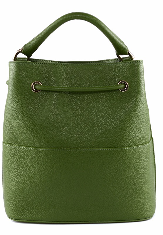 芙拉furla 女士绿色抽绳式水桶包手提包单肩包 858132 b bhq9 vt0