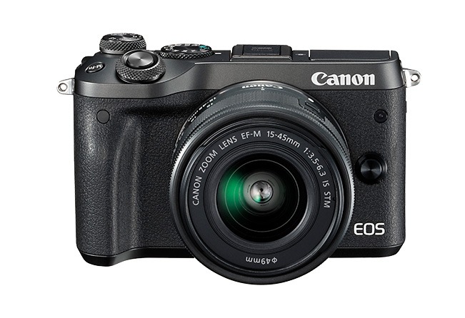 佳能（Canon）EOS m6 微单电可换镜相机（15-45镜头黑色套机）（2420万像素 触控翻转lcd 全像素双核对焦）-京东