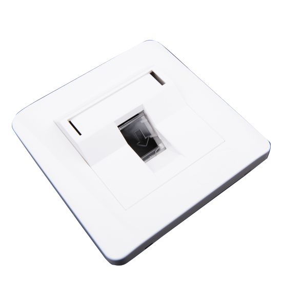 康普8-1859167-1 单口面板(原安普品牌)