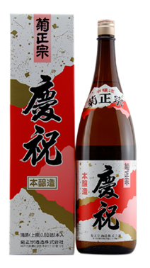 【京东超市】菊正宗 洋酒 庆祝本酿造清酒 1.8L-京东