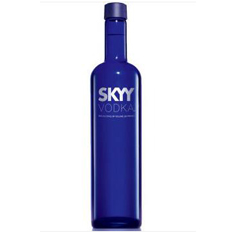 【京东超市】深蓝（Skyy Vodka）洋酒 美国深蓝牌伏特加香草味 750ml-京东
