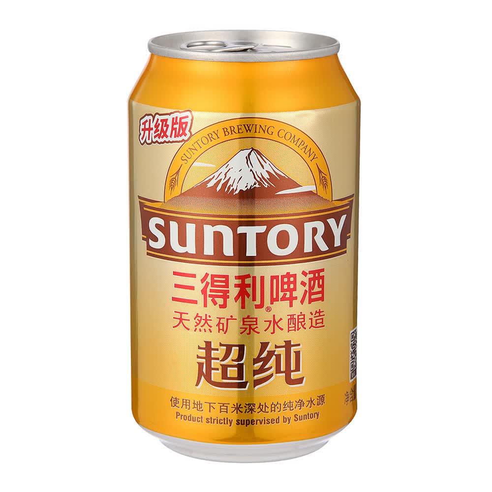 三得利啤酒(suntory) 醇酿 9.5度 330ml*24听 整箱装