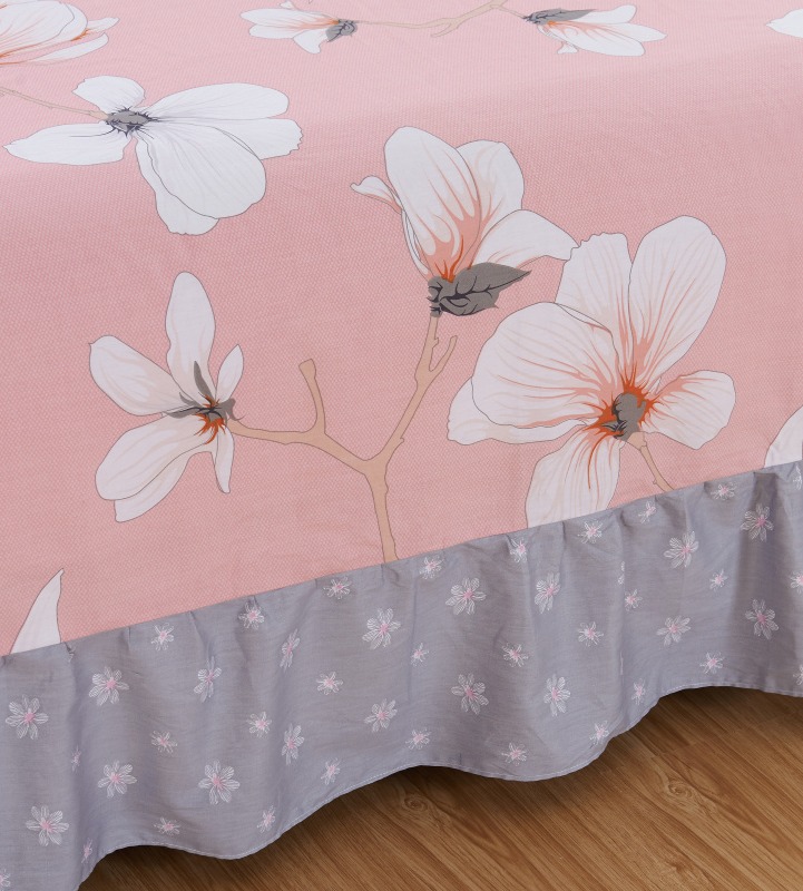 猫薄荷家纺 全棉花边床单1.