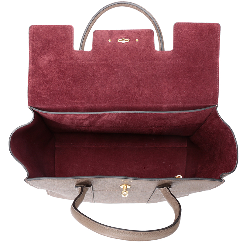 mulberry 玛百莉 女士泥土色手提包 hh3794 205 d614