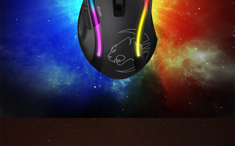 冰豹 (ROCCAT) 魔幻豹劲能版 Kone EMP 有线电竞游戏鼠标-京东