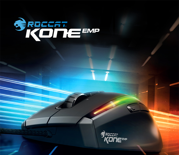 冰豹 (ROCCAT) 魔幻豹劲能版 Kone EMP 有线电竞游戏鼠标-京东
