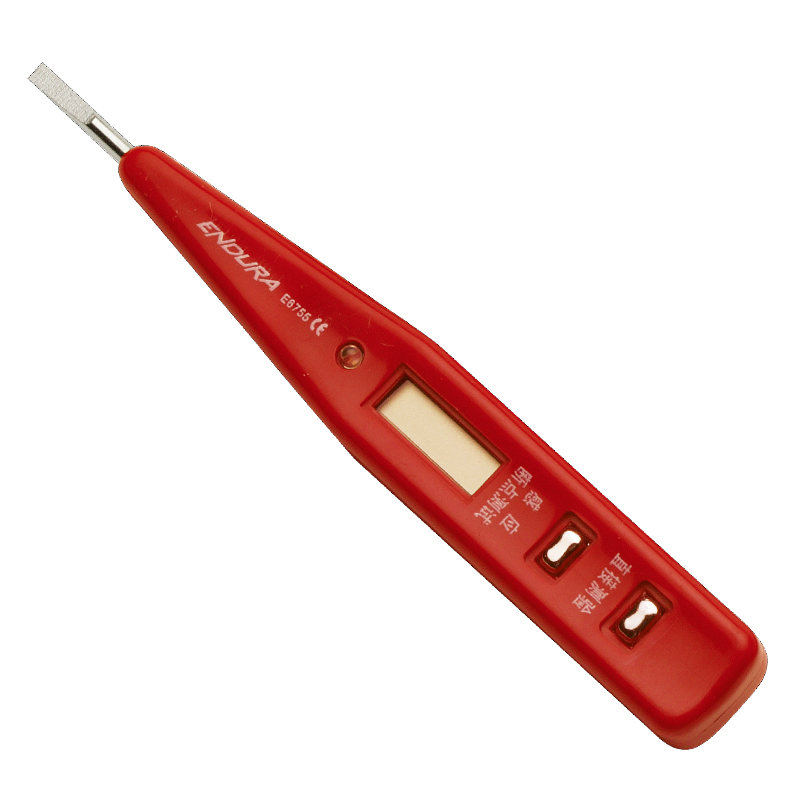 力易得(endura) 专业级感应数显测电笔 多功能电笔12v-220v e6755