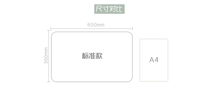 广博(GuangBo)大号学生书写桌垫600*360mm/学生用品 小动物NC2881-京东