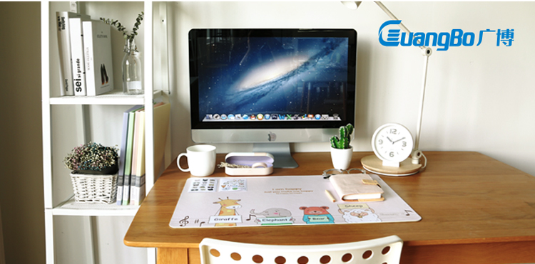 广博(GuangBo)大号学生书写桌垫600*360mm/学生用品 小动物NC2881-京东