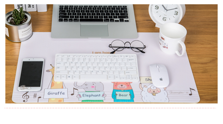 广博(GuangBo)大号学生书写桌垫600*360mm/学生用品 小动物NC2881-京东