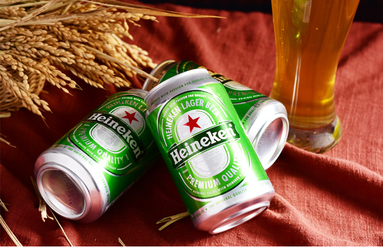 批发喜力听装啤酒喜力330ml绿色版价格啤酒批发