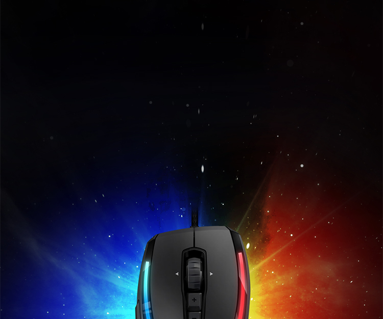 冰豹 (ROCCAT) 魔幻豹劲能版 Kone EMP 有线电竞游戏鼠标-京东