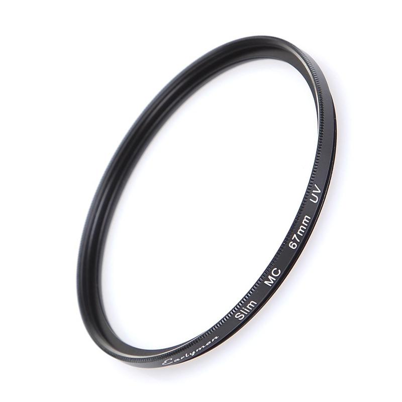 Earlymen 67mm UV Filter Protective Lens, Ultra-Thin 12-Layer Coated Filter for Mirrorless And DSLR Cameras, Suitable for Canon 80D/90D 18-135mm And Nikon D5600/D7500 18-140mm Lenses