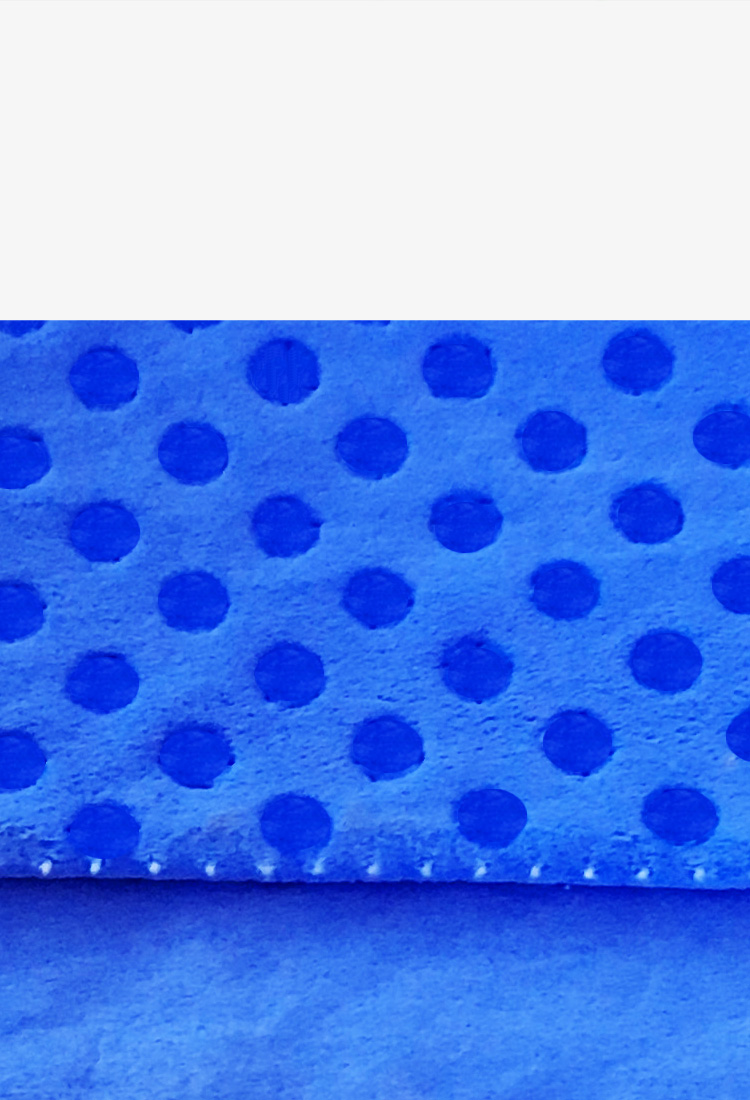 YUECAR Synthetic Chamois Leather Towel, Car Cleaning Cloth, Powerful Absorbent Car Drying Towel - Blue Large Size, 1 Pack 6