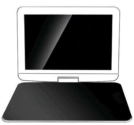 万利达（Malata）PDVD-1500 dvd播放机便携式 DVD影碟机cd机便携式移动电视 USB光盘播放器 14.1英寸（蓝色）-京东