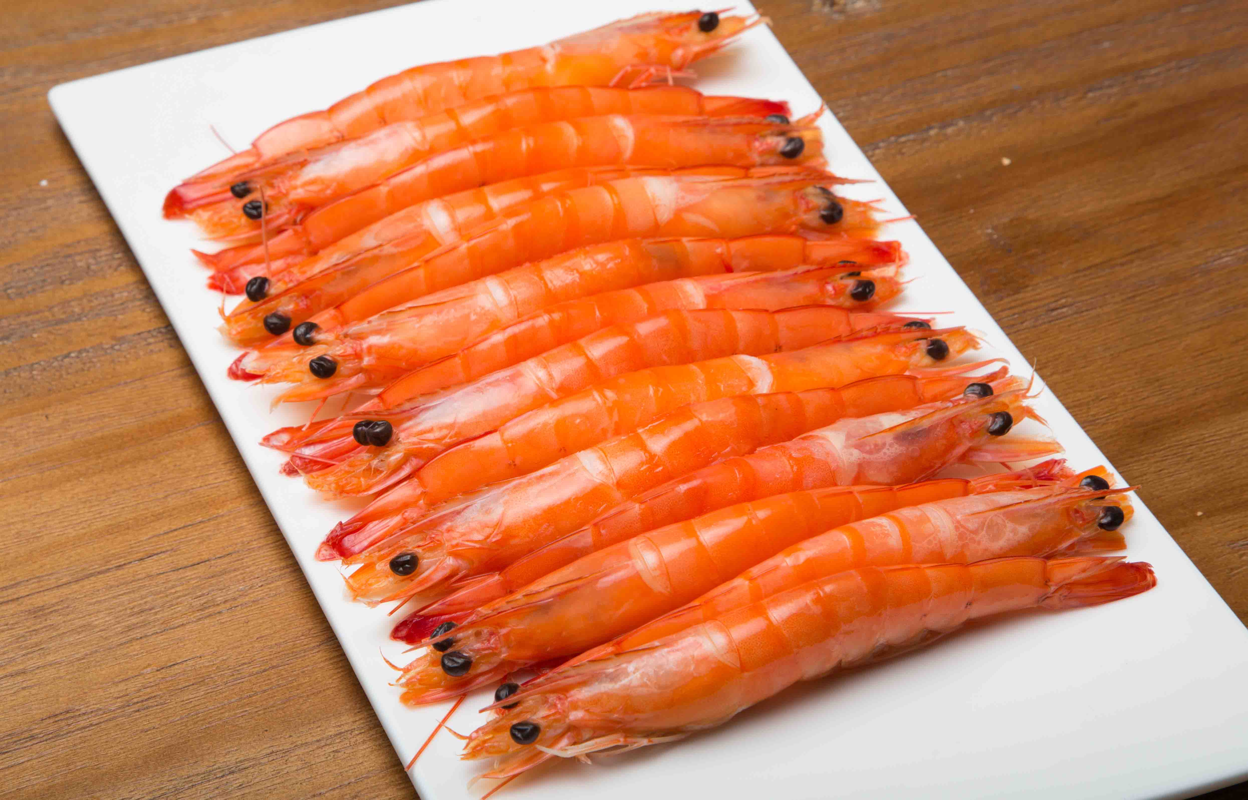 king oscar 熟冻南美白虾 500g 18-20只 原装进口 海鲜年货