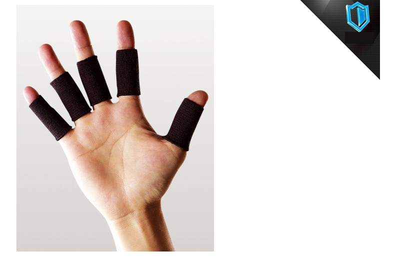 LP 653 Finger Protector Extended Sports Basketball Volleyball Joint Sleeve (5 Pieces) 1