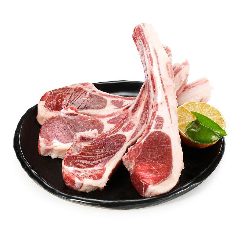 草原宏宝 内蒙法式羊排 净重1斤/袋  烧烤食材 法切羊排 烤箱 地标认证