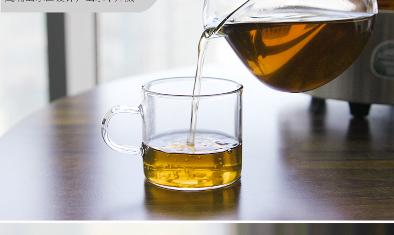 金熊 功夫茶具9件套装礼盒高硼硅玻璃茶壶飘逸茶道壶加厚耐高温(一壶六杯一茶盘一分茶器)电陶炉适用 T937-京东