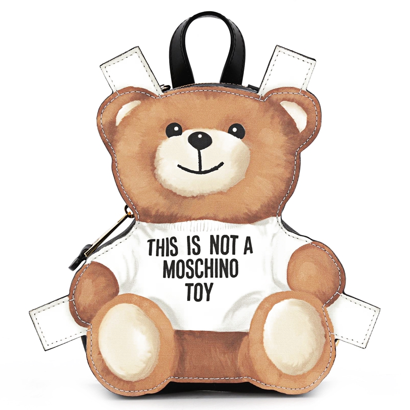 奢侈品 箱包 莫斯奇诺(moschino) 莫斯奇诺小熊双肩背包
