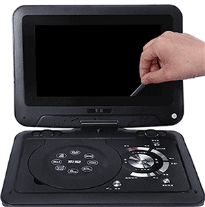 万利达（Malata）PDVD-1500 dvd播放机便携式 DVD影碟机cd机便携式移动电视 USB光盘播放器 14.1英寸（蓝色）-京东