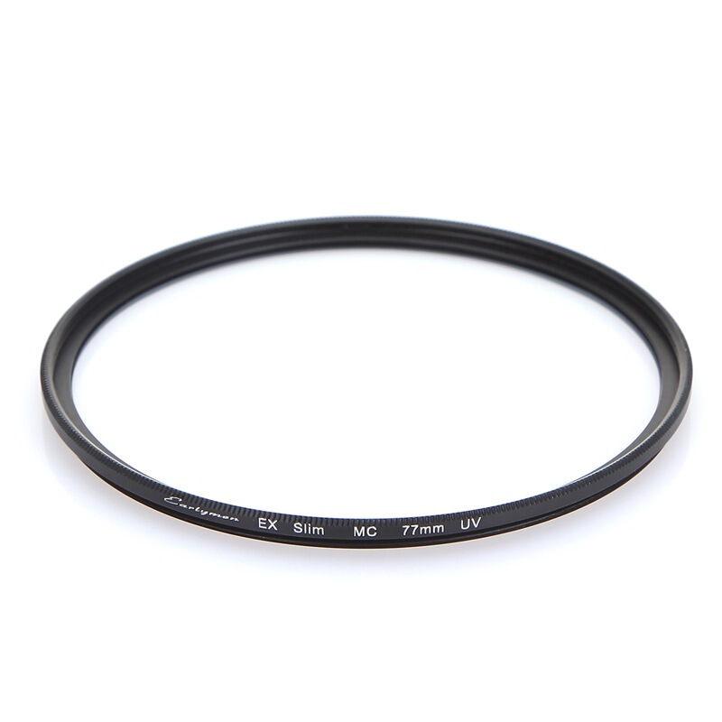 Earlymen 77mm UV Filter Protector, Ultra-Thin 16-Layer Coating, Five-Proof UV Filter Lens, Suitable for Sony Canon 24-70F4L/70-200II/24 Nikon 24-120