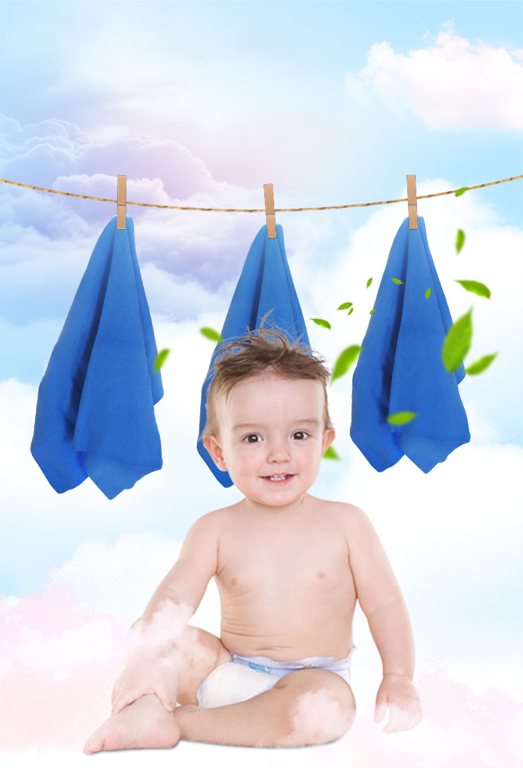 YUECAR Synthetic Chamois Leather Towel, Car Cleaning Cloth, Powerful Absorbent Car Drying Towel - Blue Large Size, 1 Pack 3