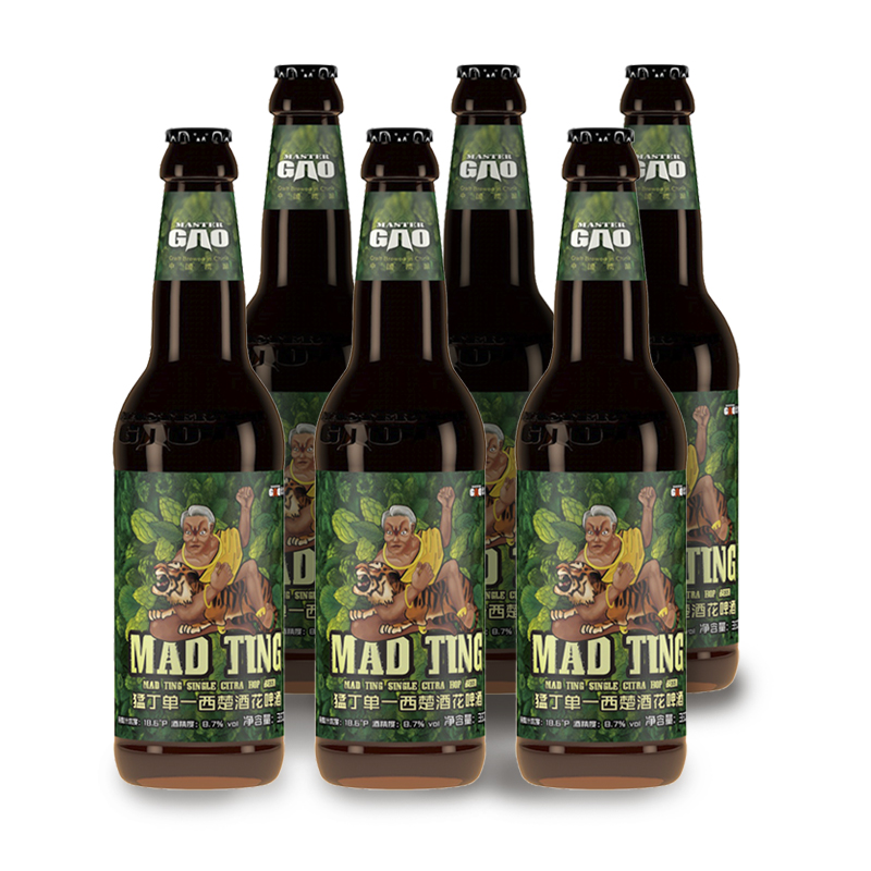 高大师 婴儿肥(baby fat)精酿啤酒 茉莉花茶拉格 330ml* 6瓶 整箱