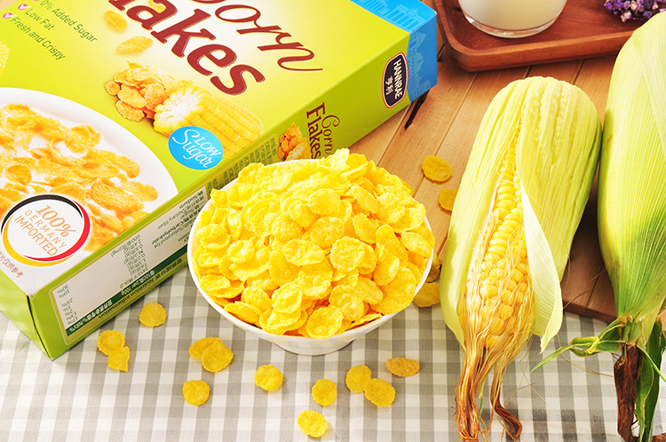 德国进口亨利hannrae玉米片 380g