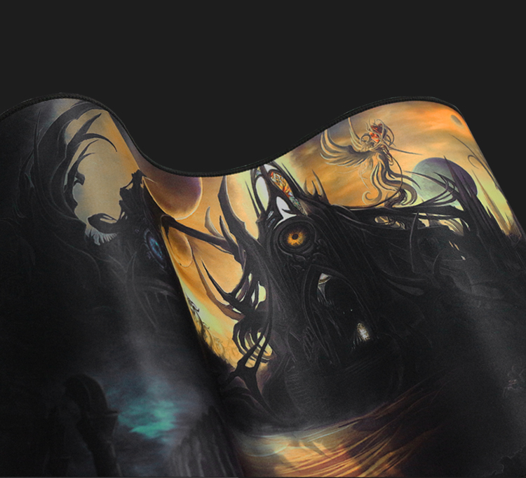 Should be cool cool EXCO gaming mouse pad oversized thick side of the edge of the edge of the package at the bottom of the anti-slip office console game mouse pad MSP028 XXXL God of War - Jingdong