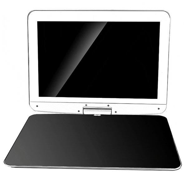 万利达（Malata）PDVD-1500 dvd播放机便携式 DVD影碟机cd机便携式移动电视 USB光盘播放器 14.1英寸（蓝色）-京东