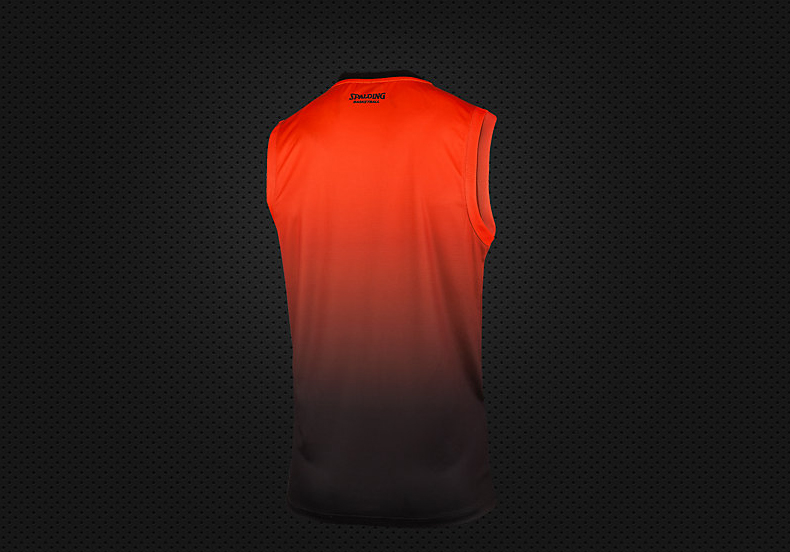 斯伯丁spalding篮球服男款比赛运动训练运动无袖针织背心20025-11