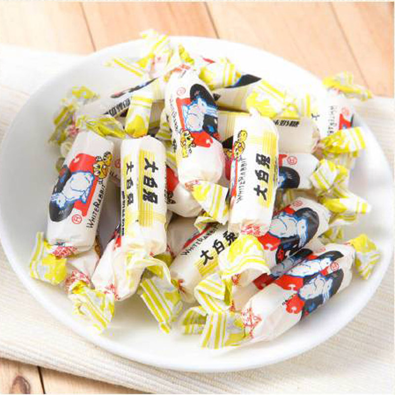 大白兔 酸奶味奶糖227g约40颗 上海特产糖果节日礼物 休闲零食儿童软糖