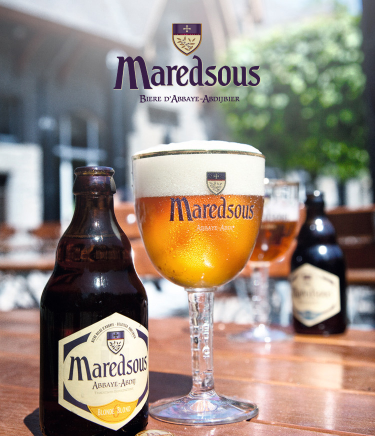 马里斯(maredsous)比利时 原瓶进口 精酿 马里斯6度 修道院啤酒 330ml