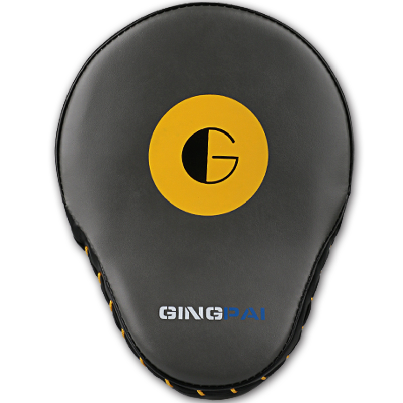 Jingpai Sanda Boxing Target, Curved Hand Target, Training Punching Target, Sanda Taekwondo Foot Target, Black