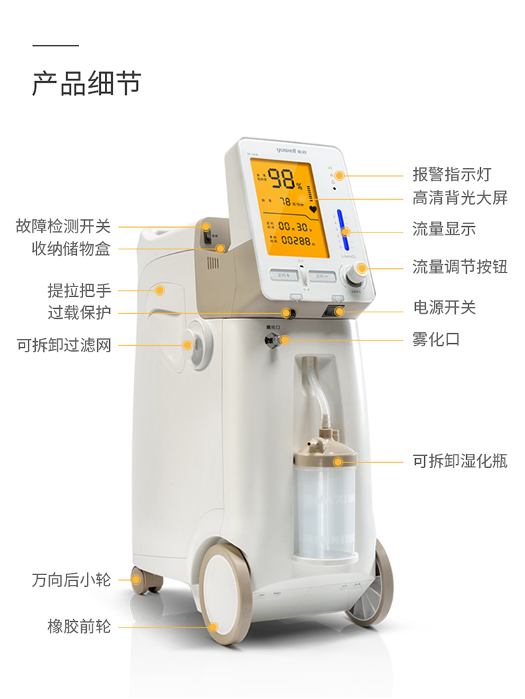 医疗保健>保健器械>制氧/储氧设备>医用制氧机>东阿阿胶>()3l升制氧机