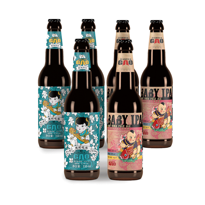 高大师 婴儿肥(baby fat)精酿啤酒 印度淡色艾尔 330ml* 6瓶 整箱