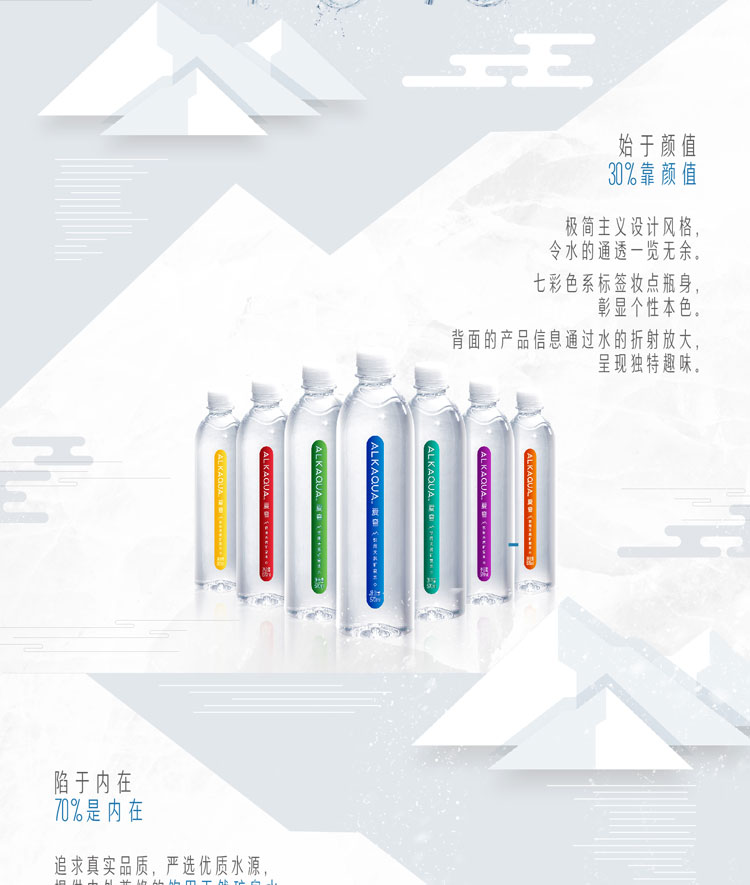 【京东超市】统一 alkaqua 爱夸 饮用天然矿泉水 570mlx15瓶/箱 整箱