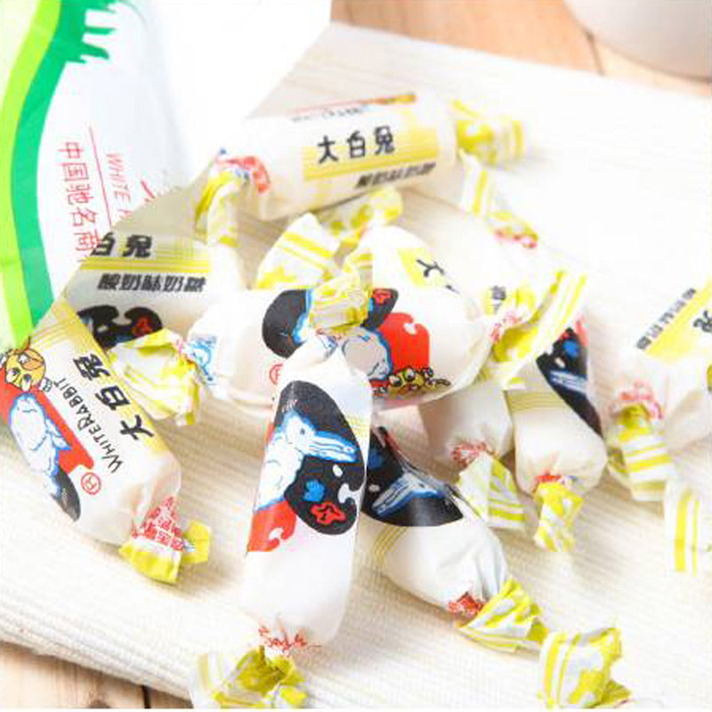大白兔 酸奶味奶糖227g约40颗 上海特产糖果节日礼物 休闲零食儿童软糖