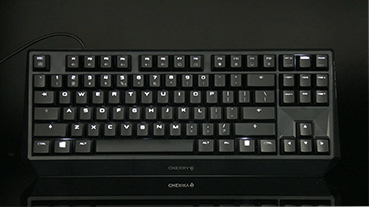 樱桃（CHERRY）MX Board 1.0 TKL G80-3810LXAEU-2 黑色茶轴 游戏机械键盘 绝地求生 吃鸡键盘-京东
