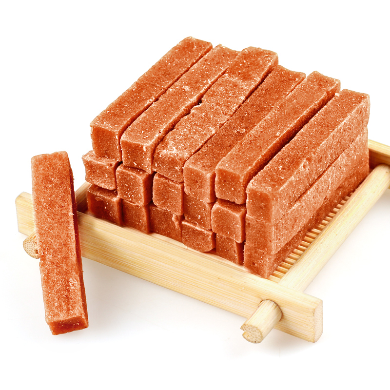 新边界 蜜饯果干 童年小吃 酸甜山楂制品 山楂条500g/袋