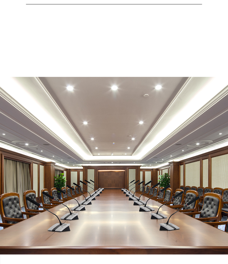 狮乐(SHILE) YW-6无线会议话筒系统 1台主机+1个主席机话筒+9个代表机话筒 大型会议多话筒解决方案-京东