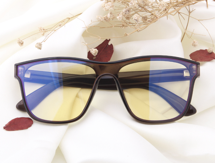 gameking 001透明黑灰 手游大框电脑镜 防光学辐射手柄眼镜 防蓝光防