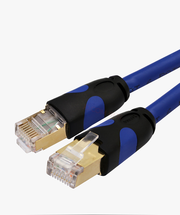 PHILIPS Cat7 Ethernet Cable 20m Dual Shielded 10Gbps Network Patch Cord for 10G Switch and Gigabit Network HD Surveillance SWA1820/93 6