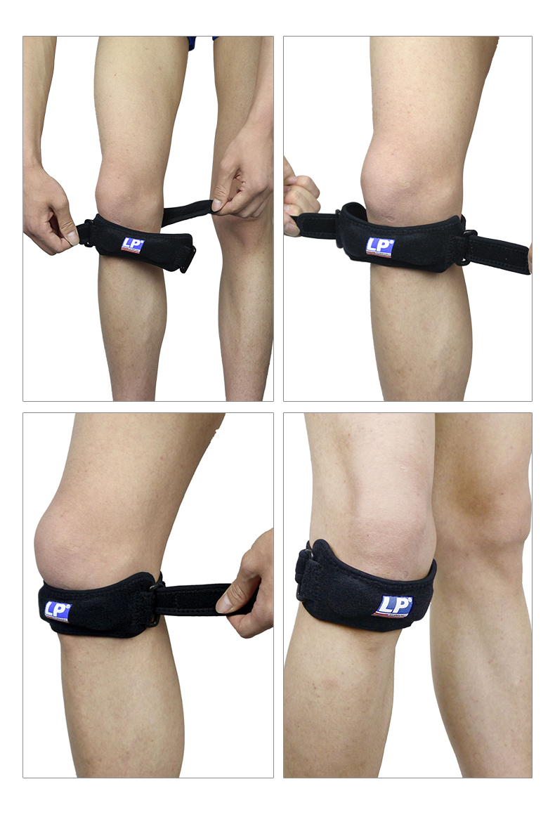 lp781髌骨带特殊托型髌腱加压束缚带篮球登山跑步护膝 均码-京东