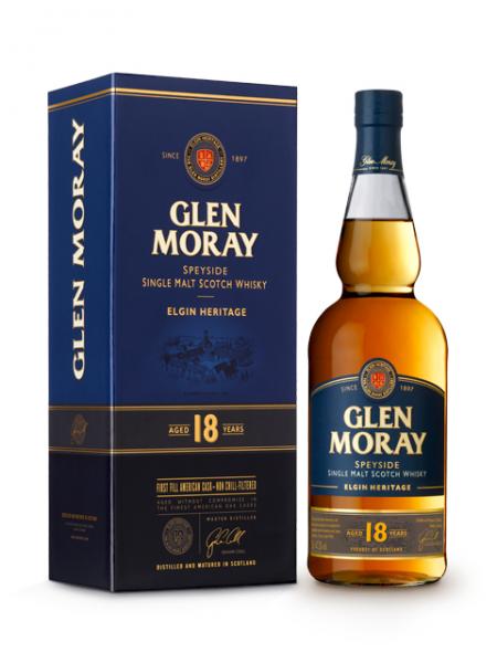 【京东超市】格兰莫雷（Glen Moray）洋酒 传承 18年 斯佩塞 单一麦芽 威士忌 700ml-京东